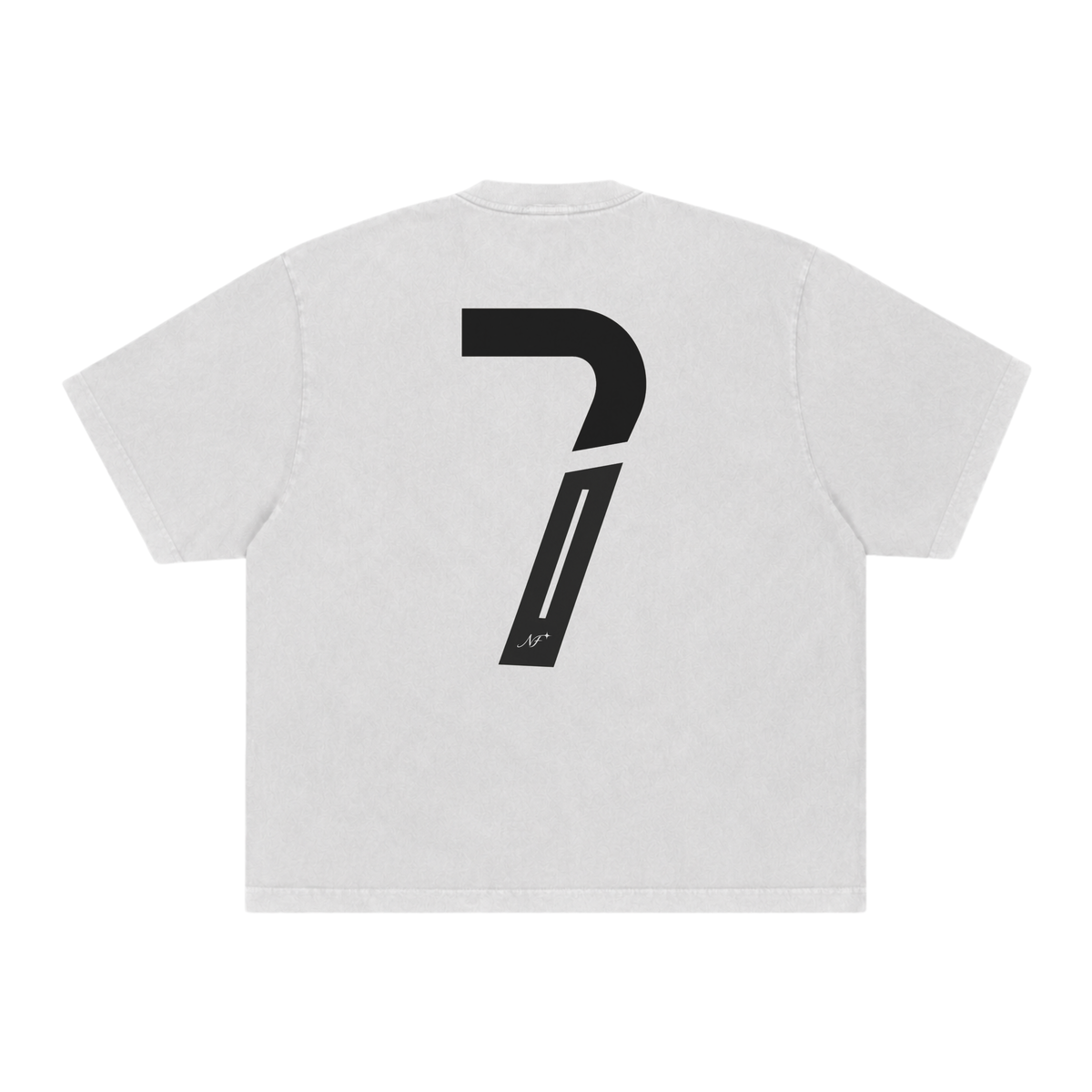 Camiseta Cr7 Past And Present - Boxy Branca