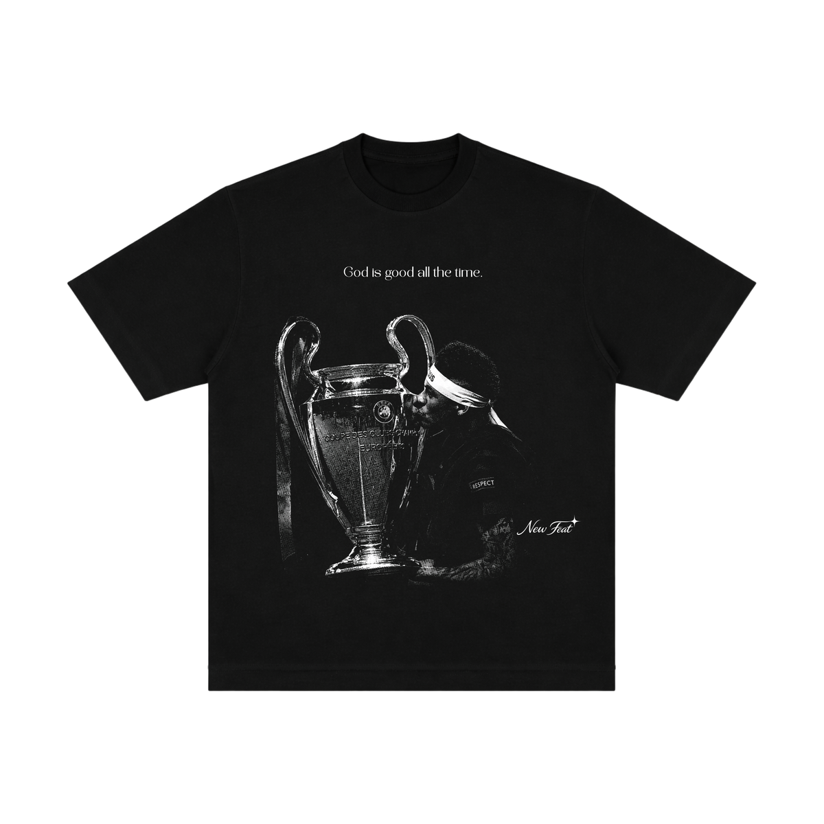 Camiseta "Neymar Champions" - Oversized Preta