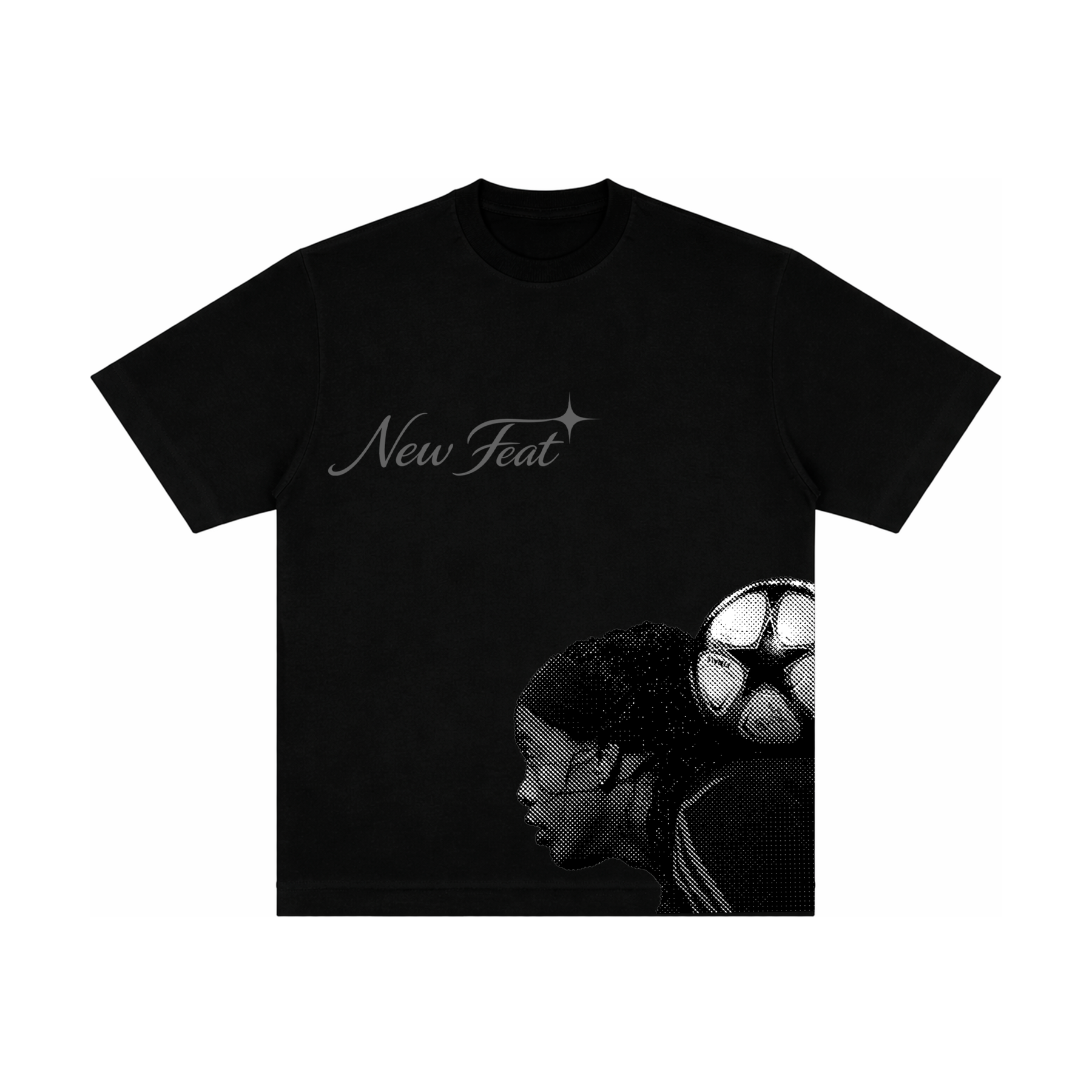 Camiseta "Freestyle" - Oversized Preta