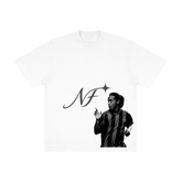 Camiseta "Ronaldinho NF" - Oversized Branca