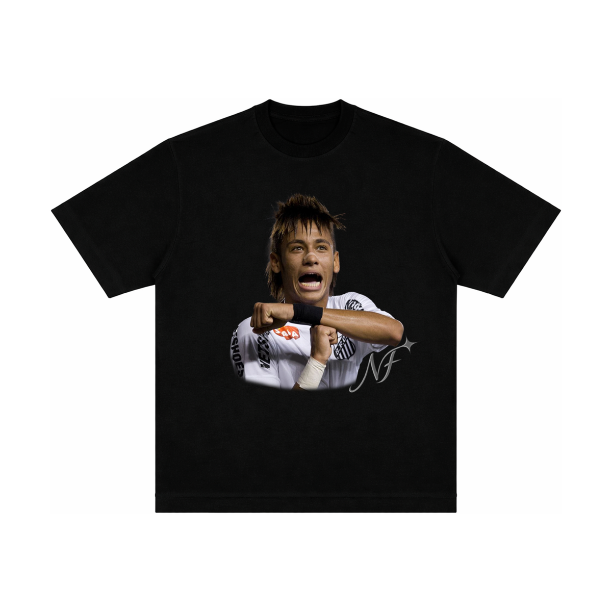 Camiseta "É Tois" - Oversized Preta