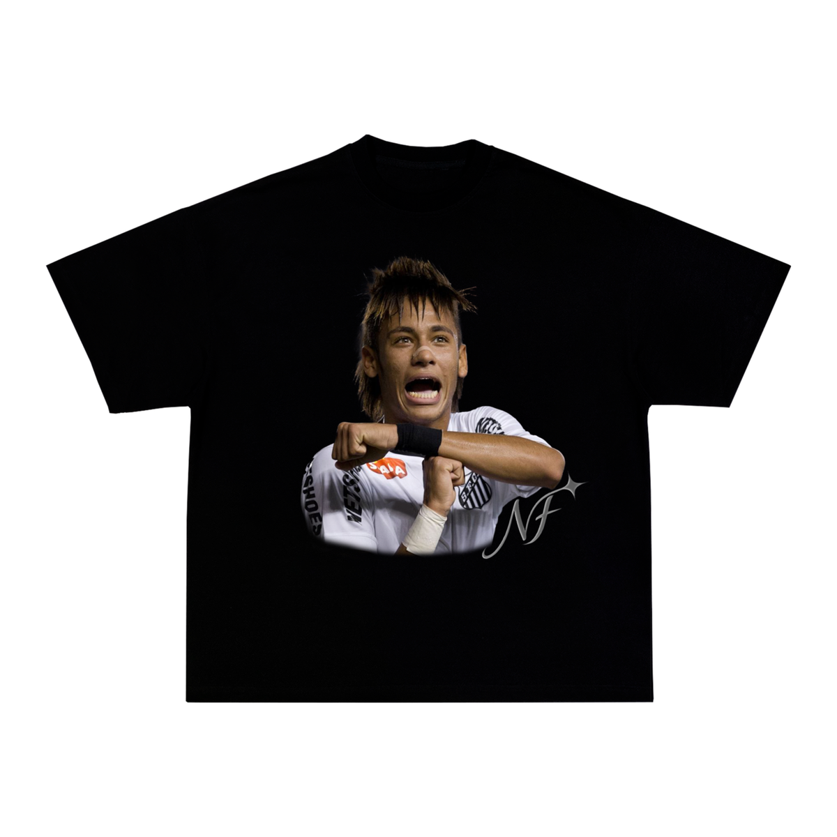 Camiseta "É Tois" - Boxy Preta