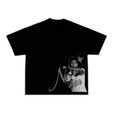 Camiseta "Ney Tois" - Boxy Preta