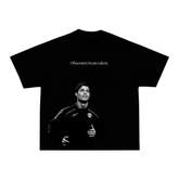 Camiseta "Cr7 Obsession" - Boxy Preta