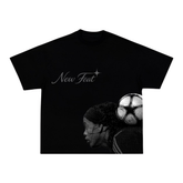 Camiseta "Freestyle" - Boxy Preta