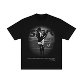 Camiseta "Baggio Colapso" - Oversized Preta