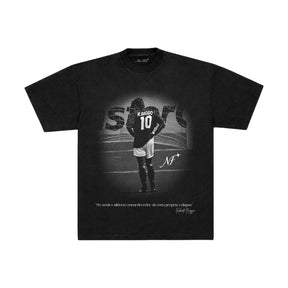 Camiseta Baggio Colapso - Oversized Preta