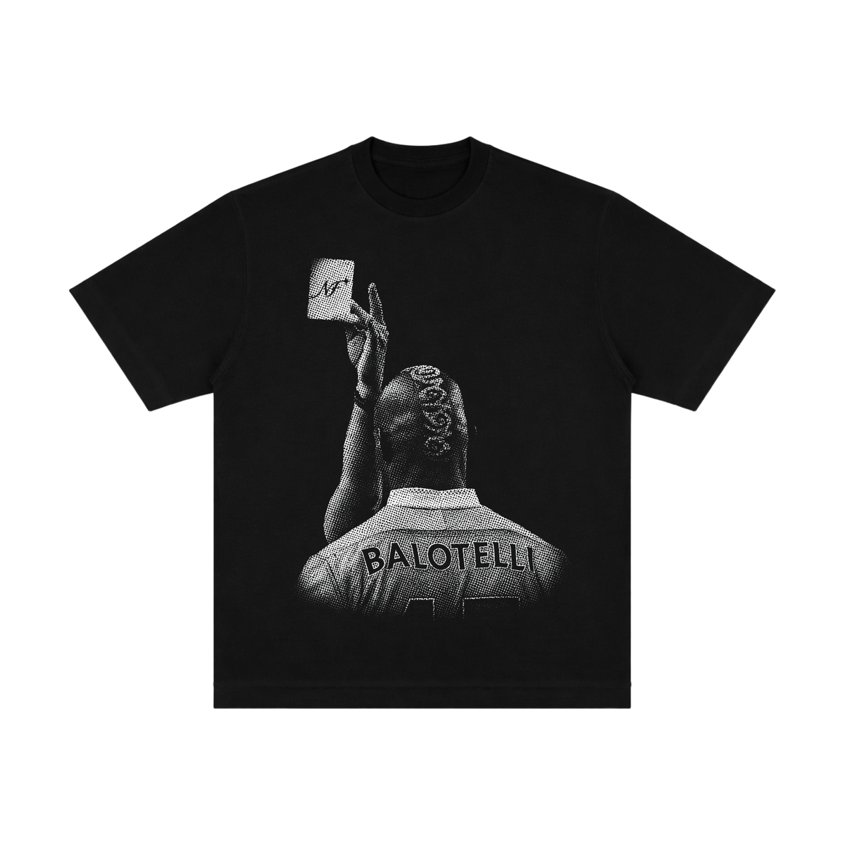 Camiseta "Balotelli NF" - Oversized Preta