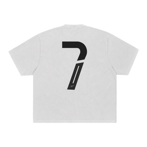 Camiseta Cr7 Past And Present - Boxy Branca