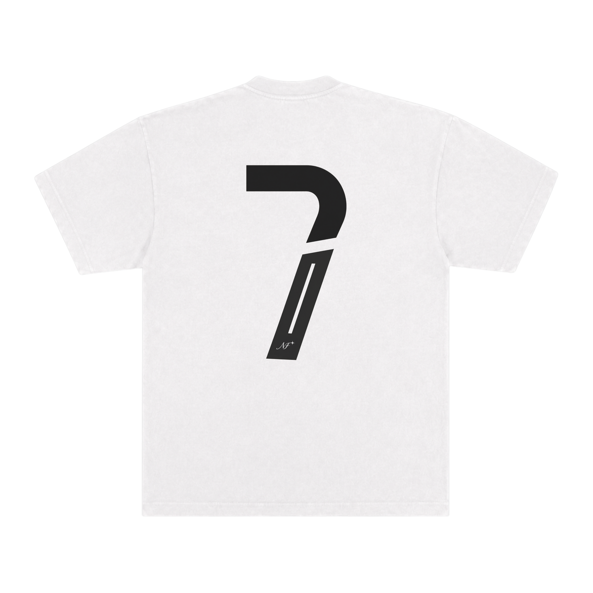 Camiseta Cr7 Past And Present - Oversized Branca