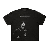 Camiseta Cr7 Obsession - Boxy Preta