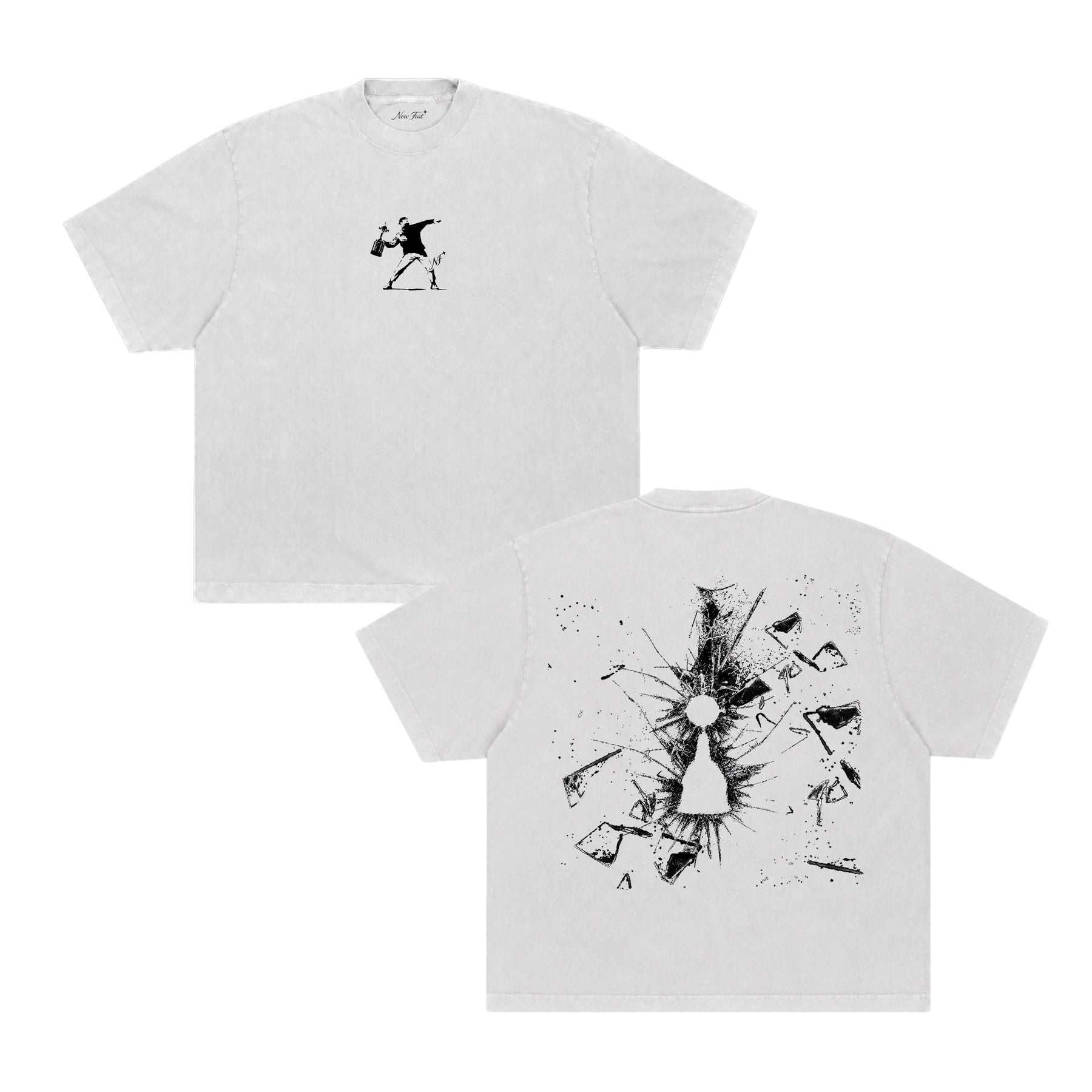 Camiseta La Gloria Eterna - Boxy Branca