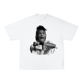 Camiseta "É Tois - P&B" - Boxy Branca