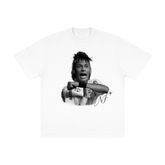 Camiseta "É Tois - P&B" - Oversized Branca
