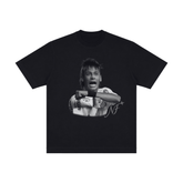 Camiseta "É Tois - P&B" - Oversized Preta