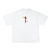 Camiseta "Cruyff X Holanda" - Boxy Branca