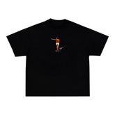 Camiseta "Cruyff X Holanda" - Boxy Preta
