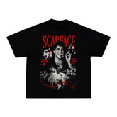 Camiseta Scarface 2.0 - Boxy Preta