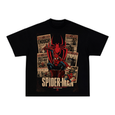 Camiseta Spider-Man 1.0 - Boxy Preta