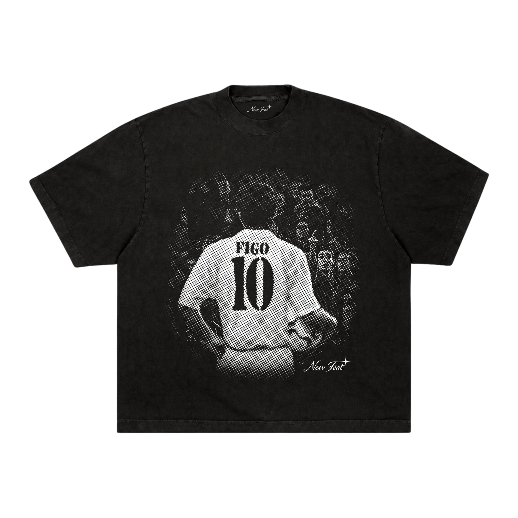 Camiseta Figo Traidor - Boxy Preta