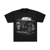 Camiseta Galácticos Taxi - Oversized Preta