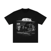 Camiseta "Galácticos Taxi" - Oversized Preta