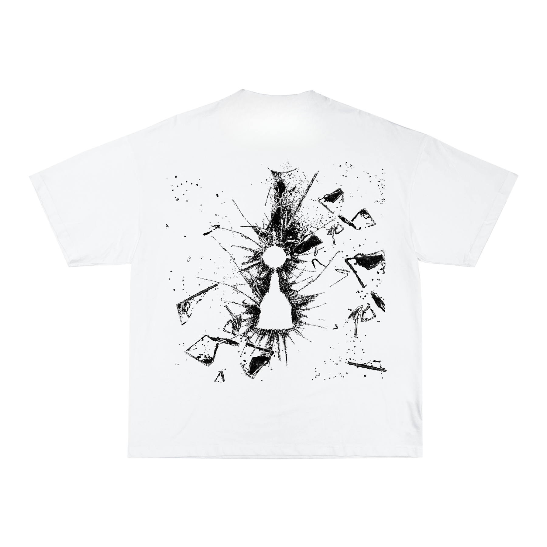 Camiseta "La Gloria Eterna" - Boxy Branca