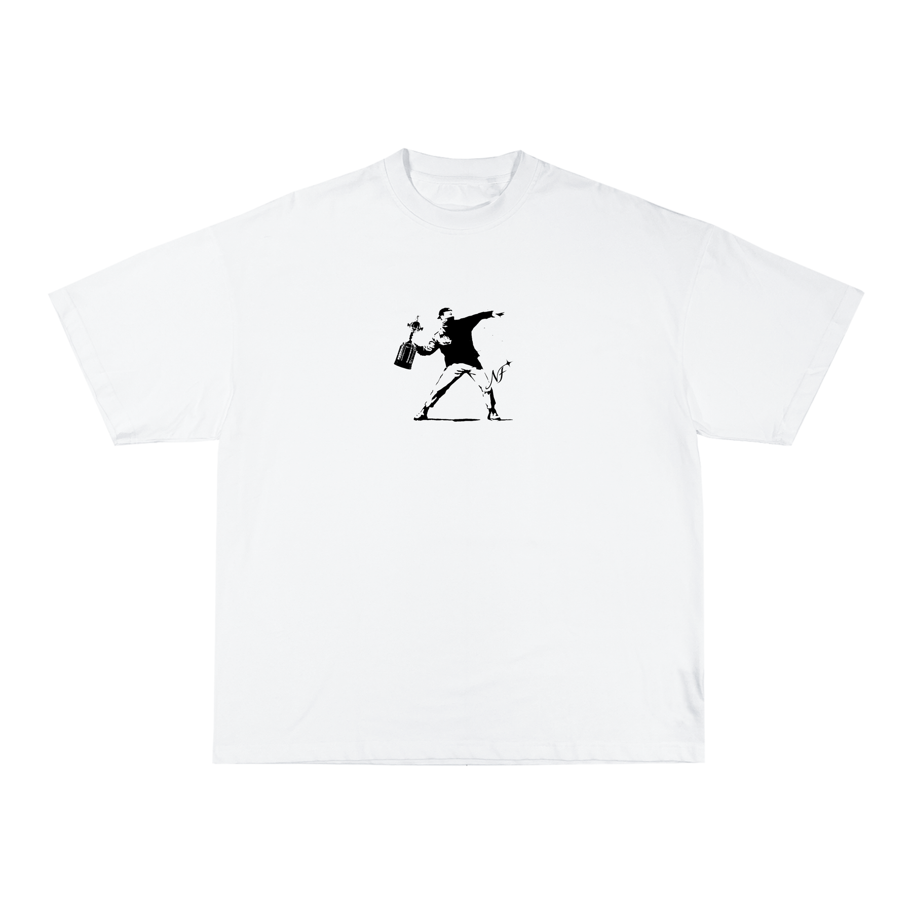 Camiseta "La Gloria Eterna" - Boxy Branca