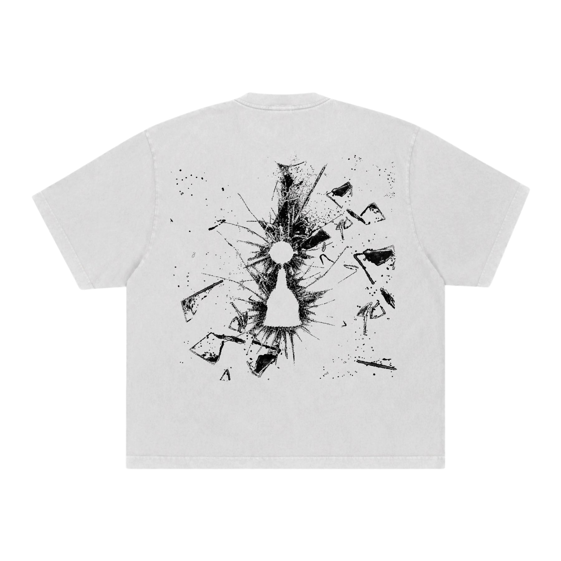 Camiseta La Gloria Eterna - Boxy Branca