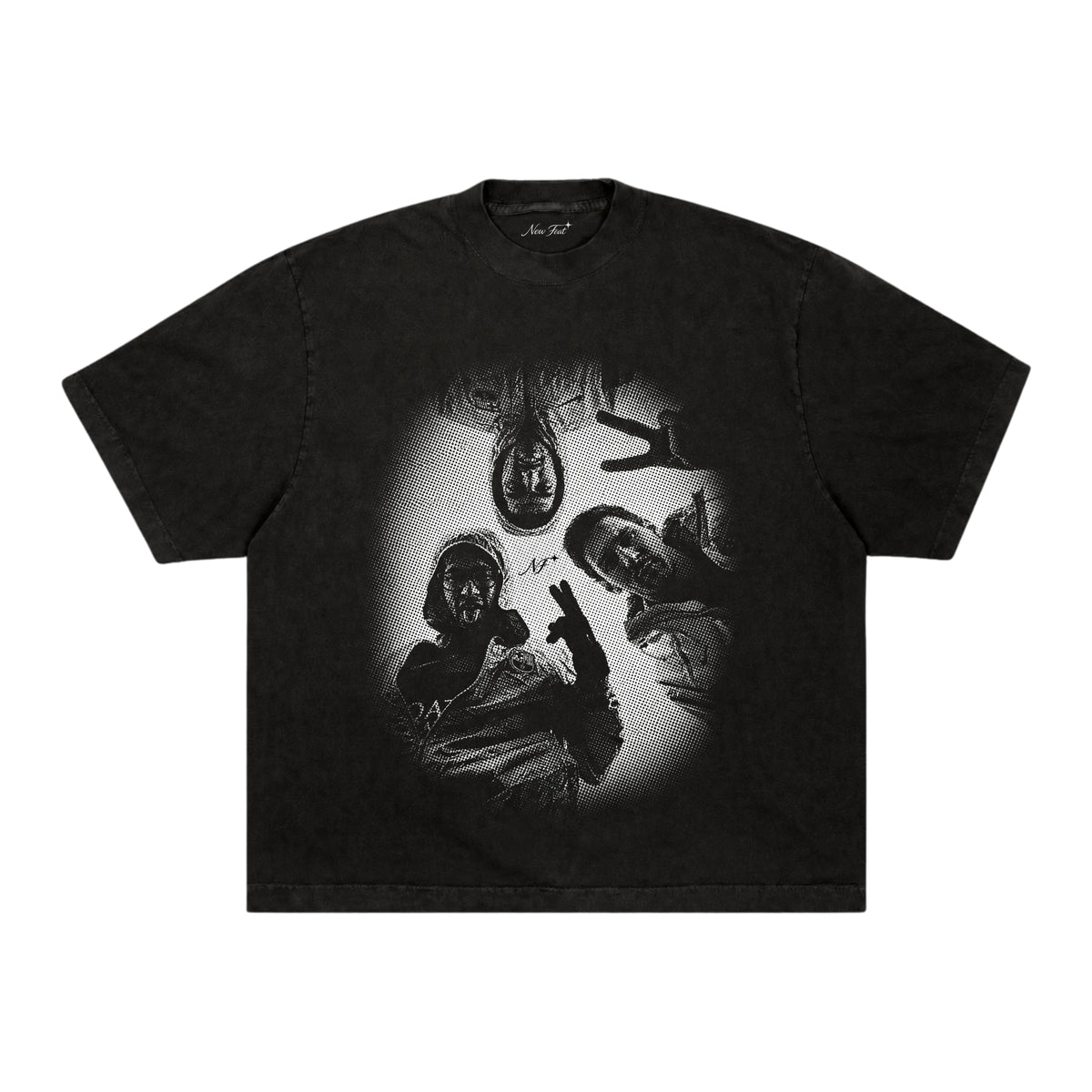 Camiseta MSN Style - Boxy Preta