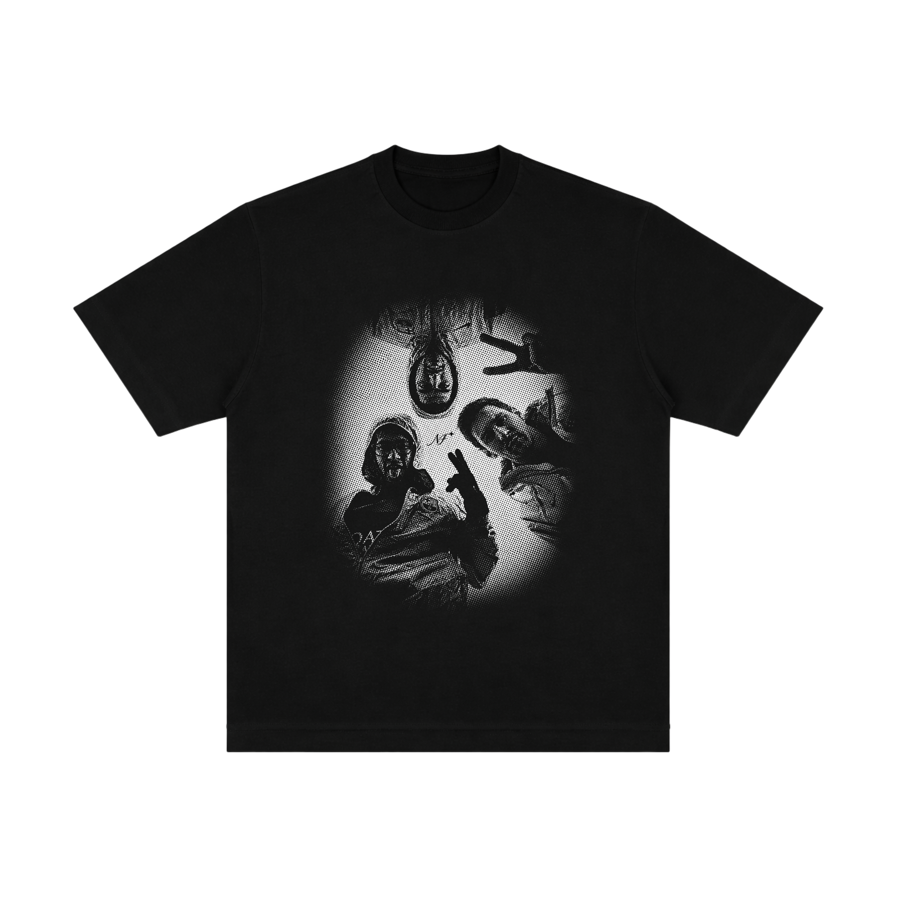 Camiseta "MSN Style" - Oversized Preta