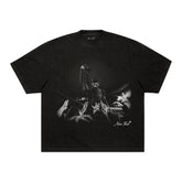 Camiseta Messi Redenção - Boxy Preta