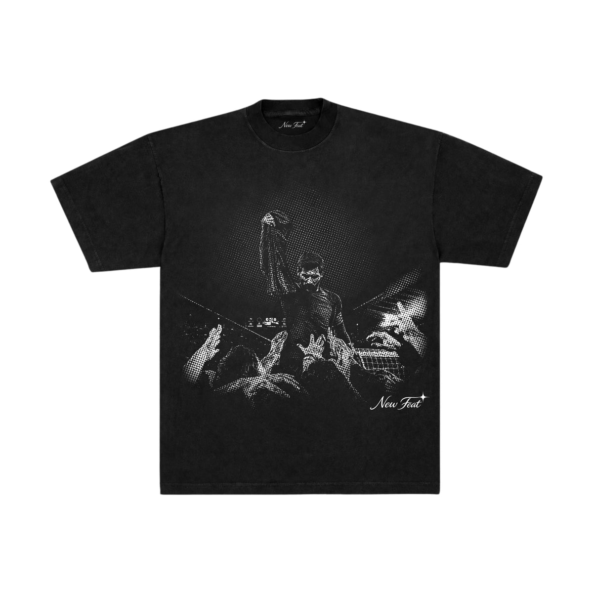 Camiseta Messi Redenção - Oversized Preta