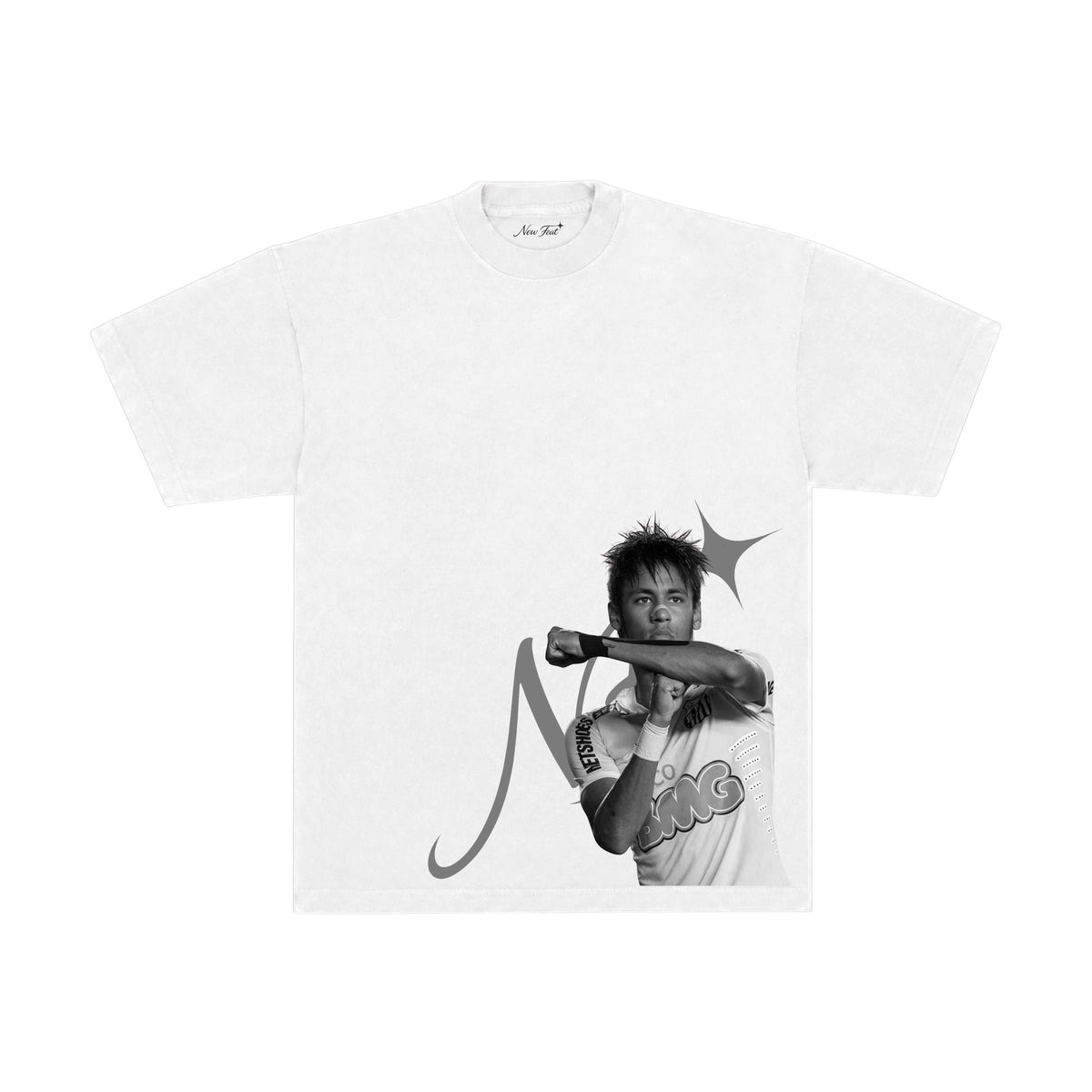 Camiseta Ney Tois - Oversized Branca