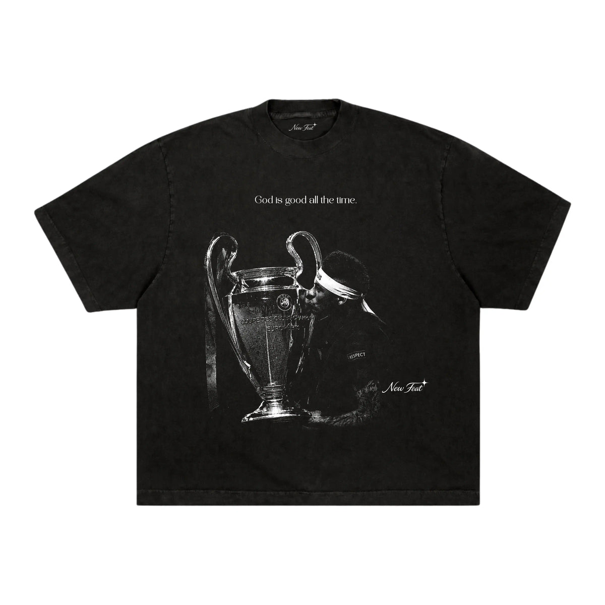Camiseta Neymar Champions - Boxy Preta