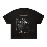 Camiseta Neymar Champions - Boxy Preta