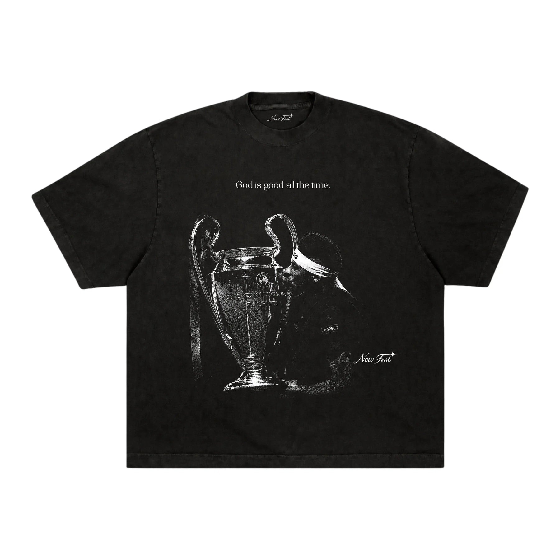 Camiseta Neymar Champions - Boxy Preta