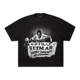 Camiseta Neymar Ousado - Boxy Preta