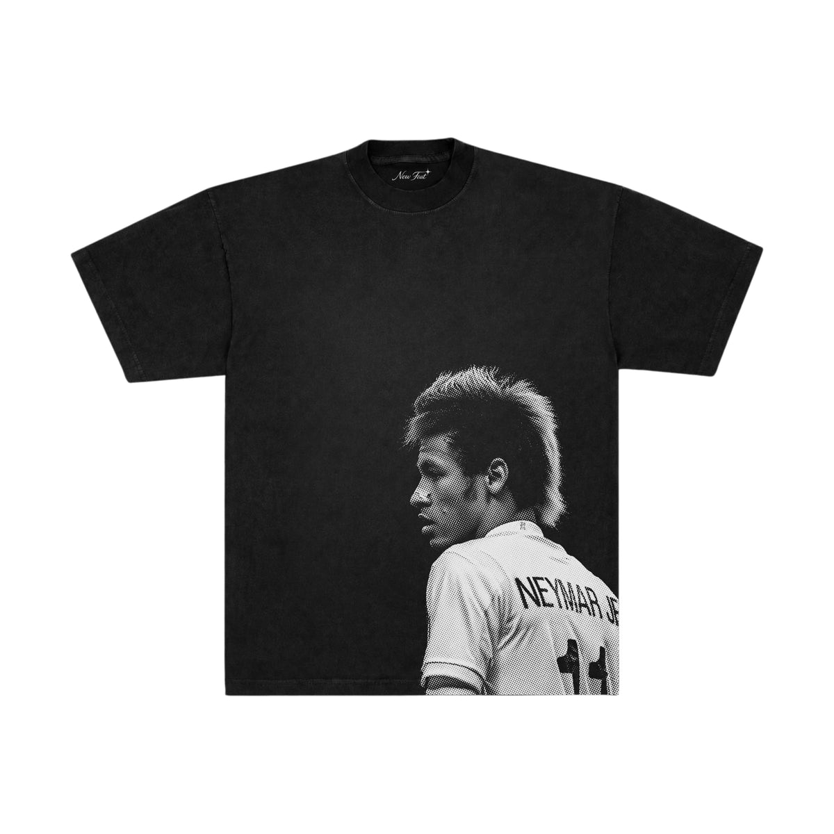Camiseta Neymar Moicano - Oversized Preta