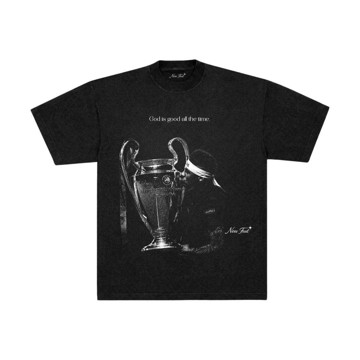 Camiseta Neymar Champions - Oversized Preta