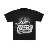 Camiseta Neymar Ousado - Oversized Preta