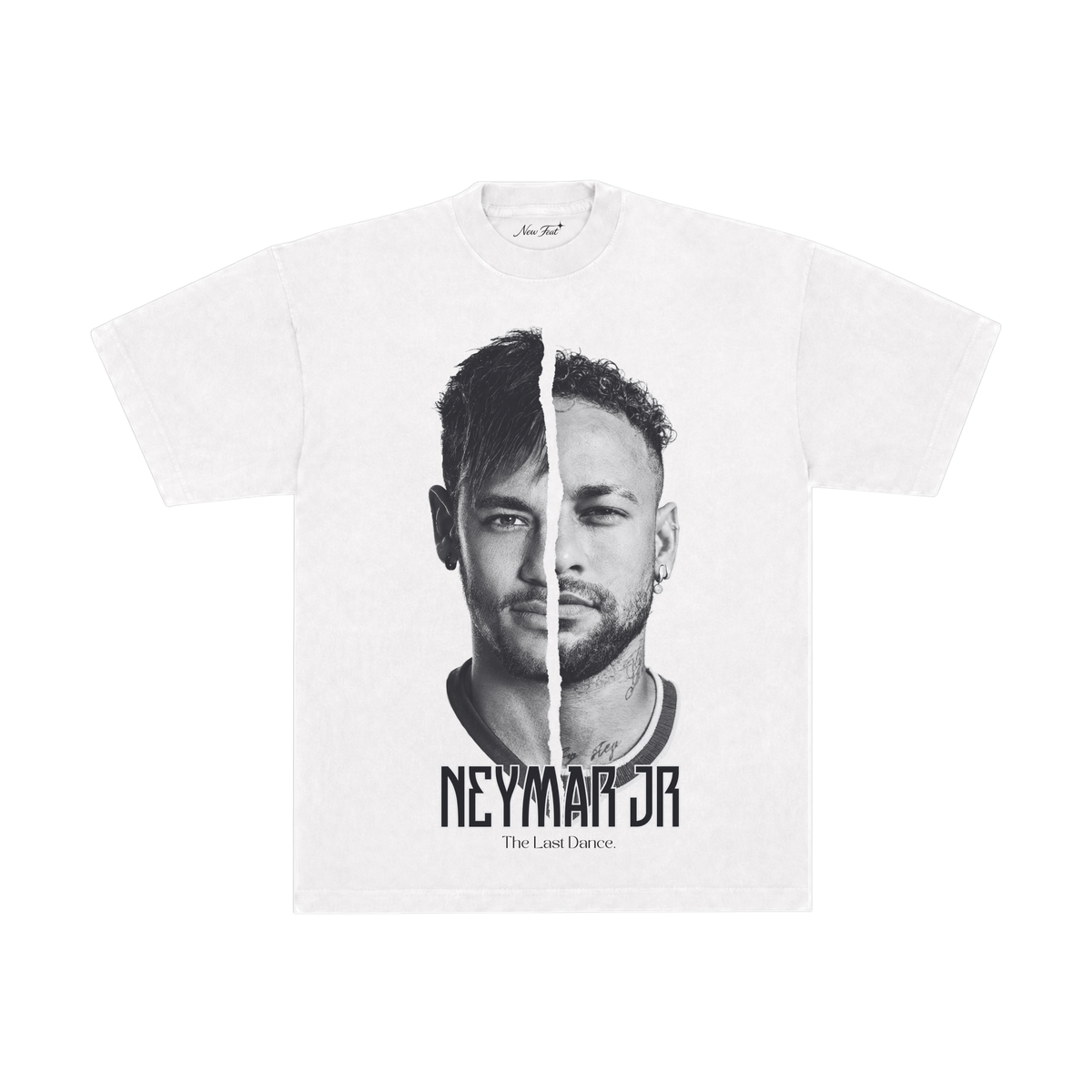 Camiseta Neymar The Last Dance - Oversized Branca