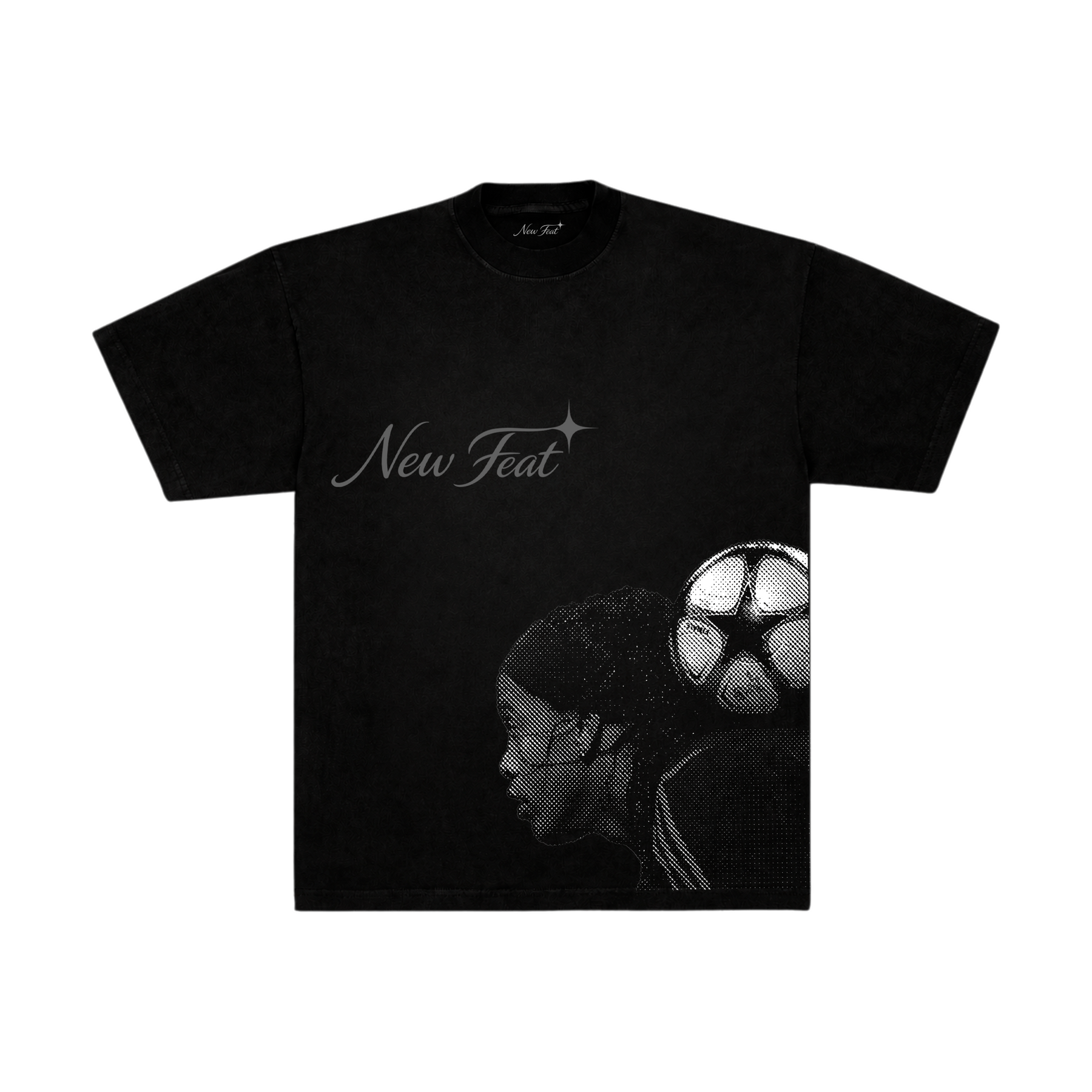 Camiseta Freestyle - Oversized Preta