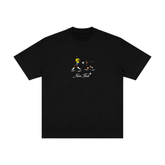 Camiseta "Pelé Copa" - Oversized Preta