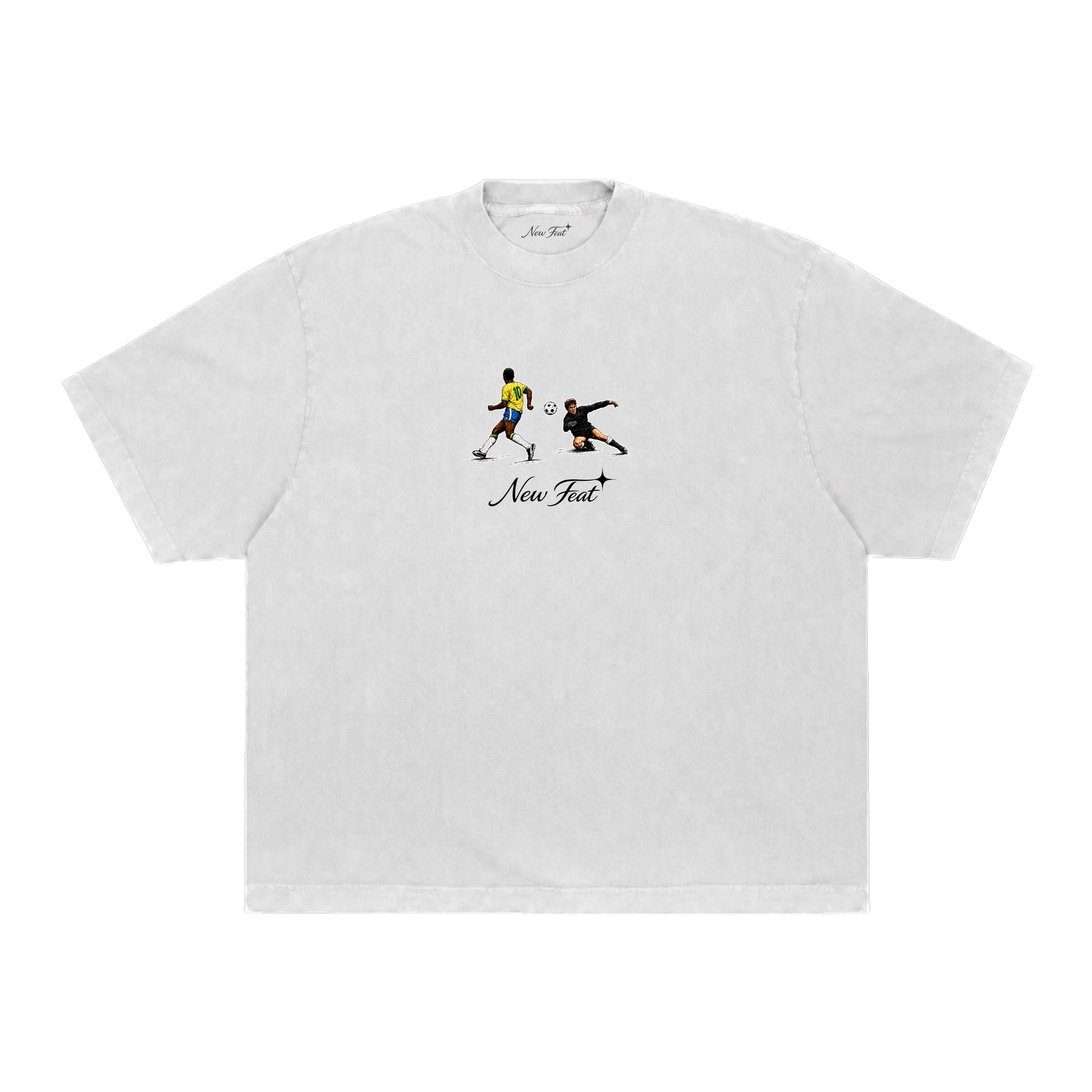 Camiseta Pelé Copa - Boxy Branca