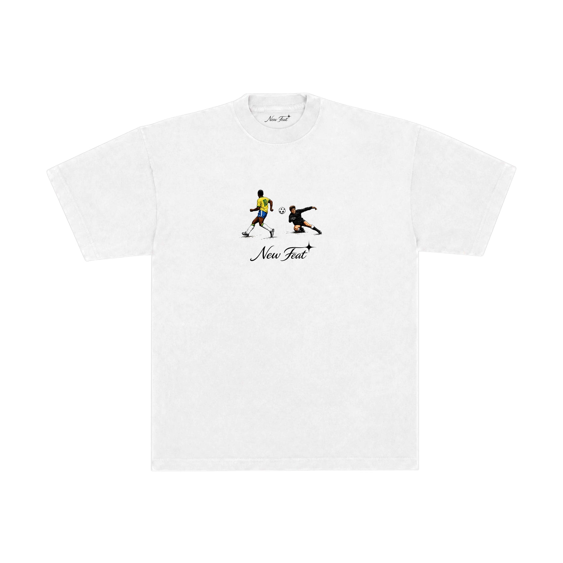 Camiseta Pelé Copa - Oversized Branca