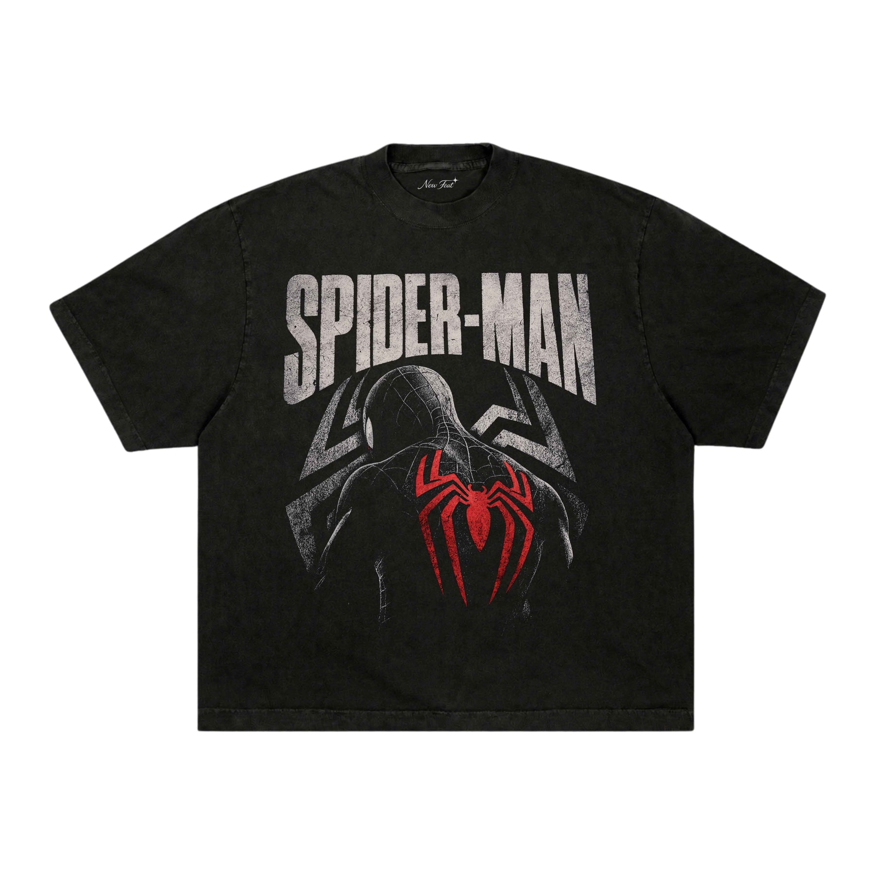 Camiseta Spider-Man 2.0 - Boxy Preta