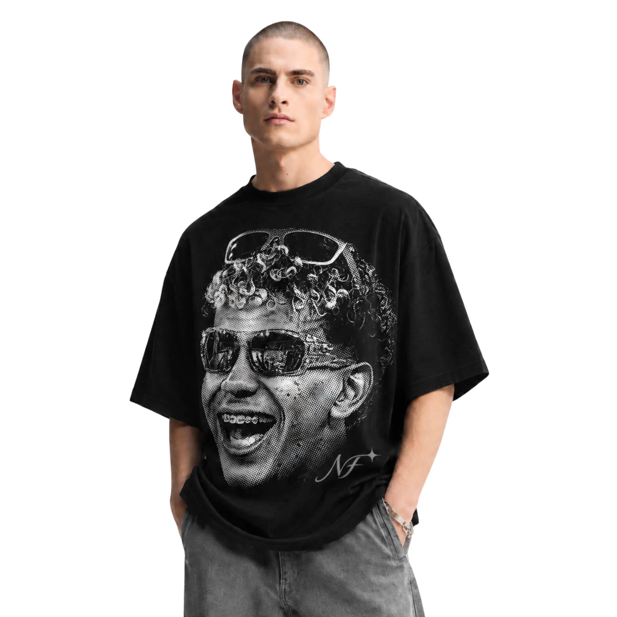 Camiseta Yamal NF - Oversized Preta