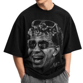 Camiseta Yamal NF - Oversized Preta