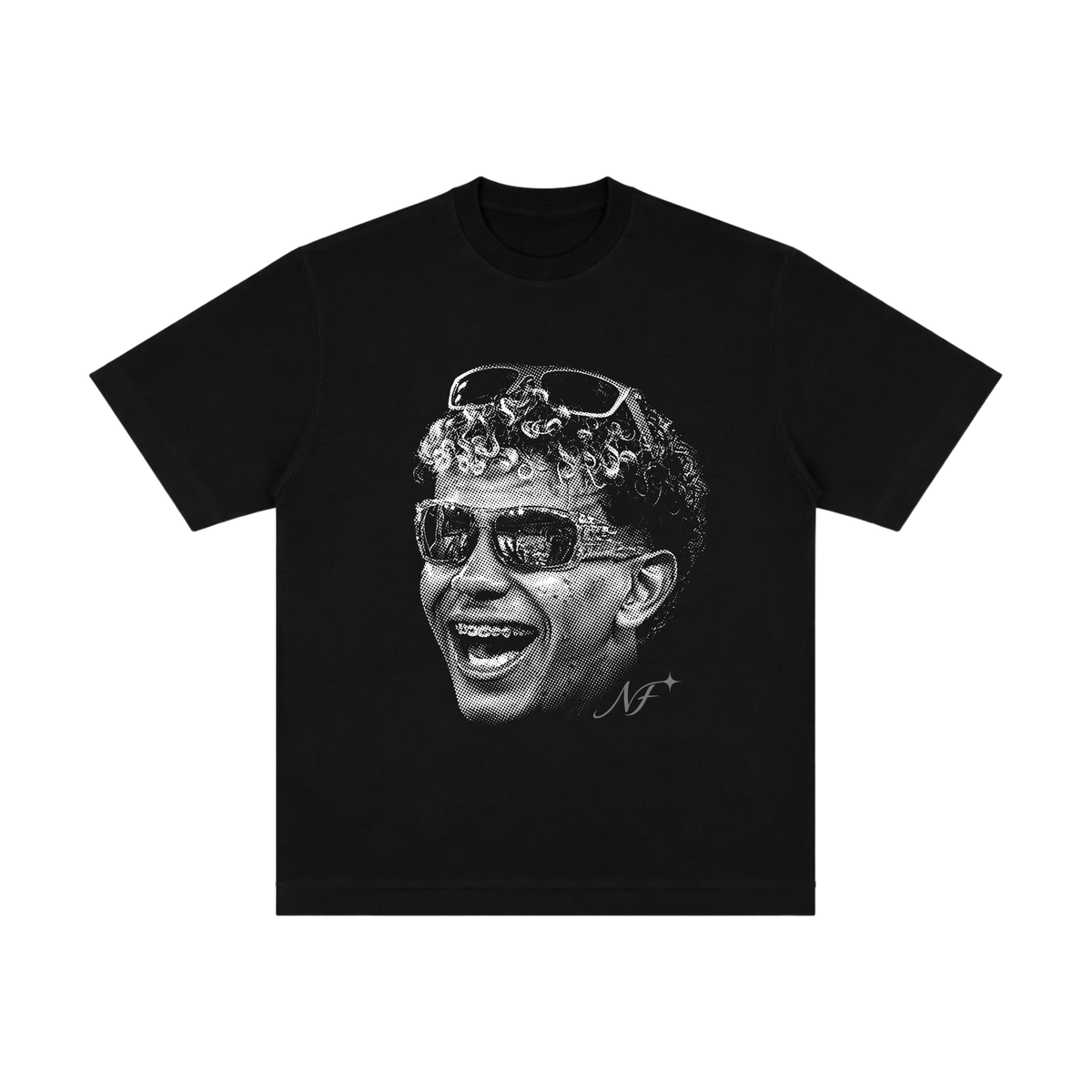 Camiseta "Yamal NF" - Oversized Preta